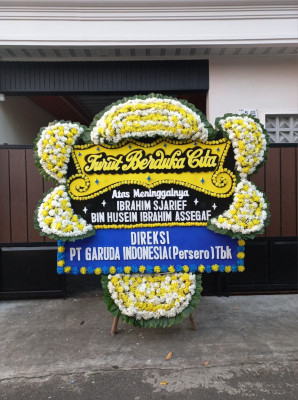 Papan Bunga Duka di Guwosari